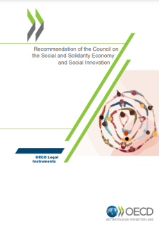 Cover of the OECD Recommendation on the Social and Solidarity Economy and Social Innovation
